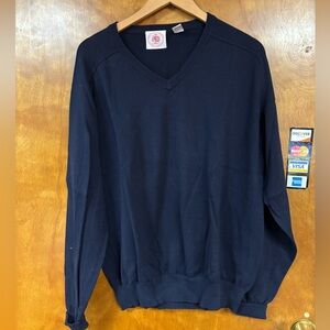 Classic Navy V-Neck Sweater for Men